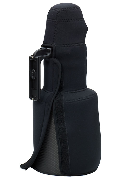 LensCoat TravelCoat für Nikon 500mm VR mit Sonnenblende - Farbe:  Schwarz LensCoat