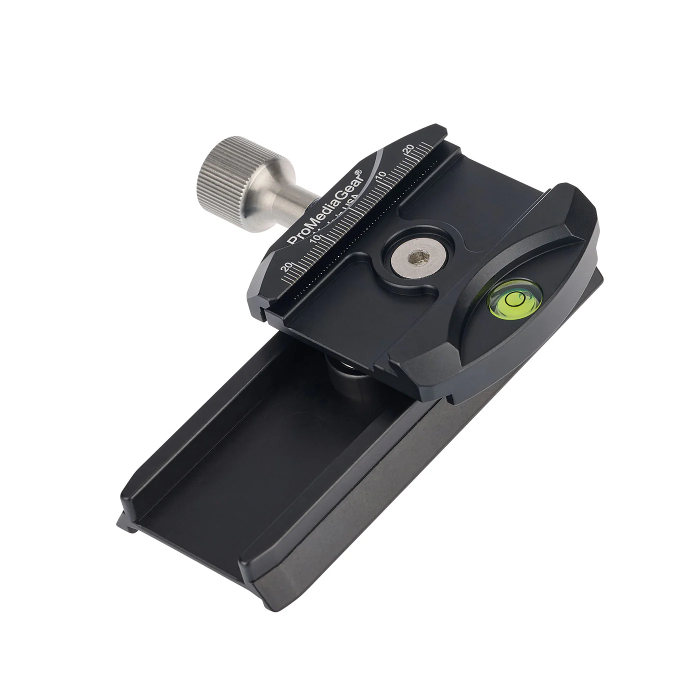 Adaptador ProMediaGear PM501C60 de Manfrotto a estilo Arca con abrazadera de liberación rápida C60