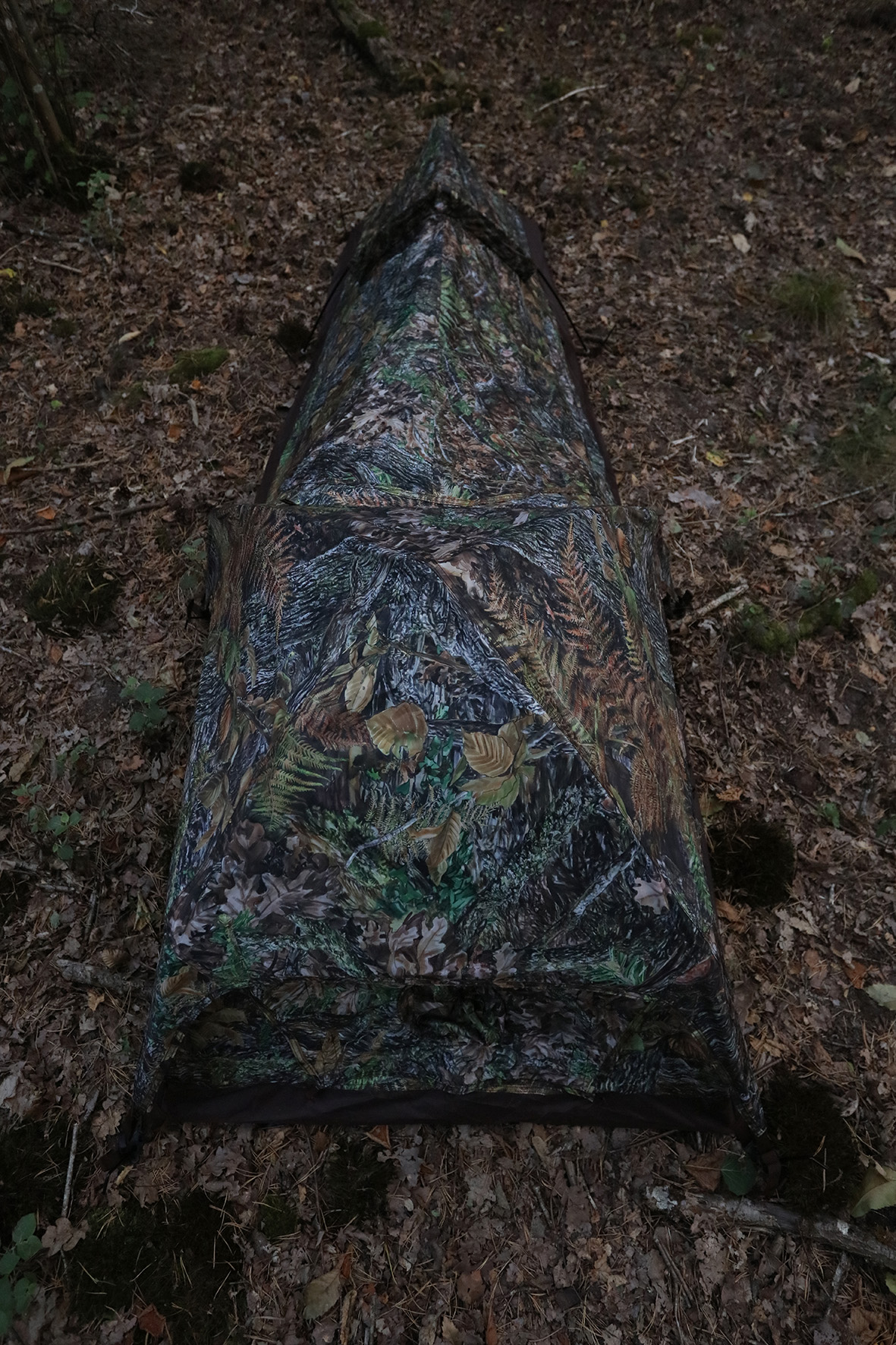 Tragopan HOKKI V3 Liegezelt für Bodennahe Fotografie