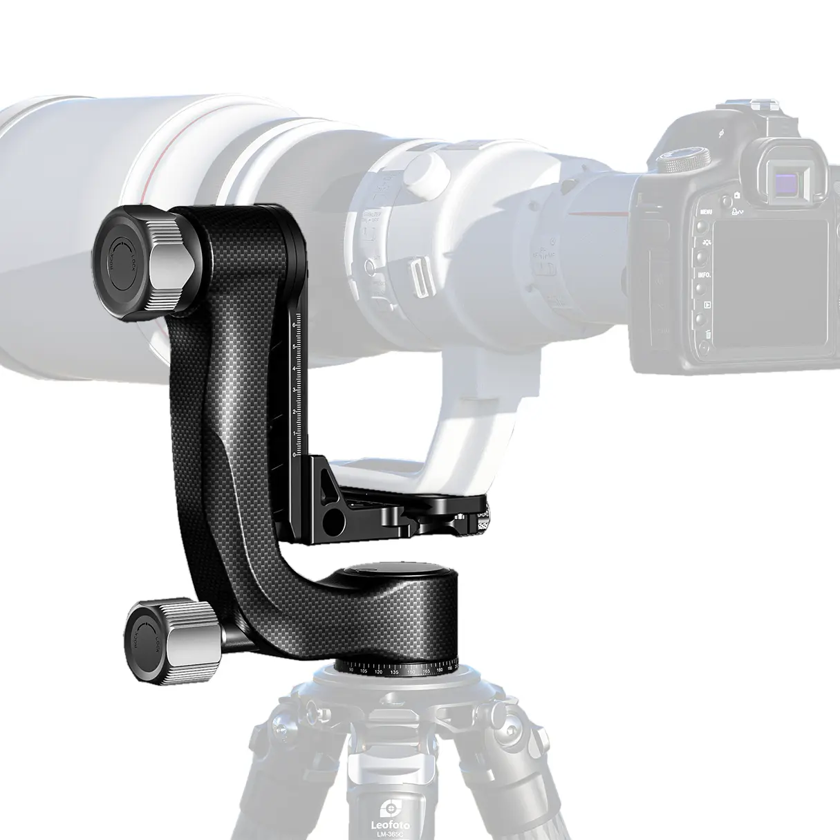 Leofoto PG-3 Teleneiger (Carbon)