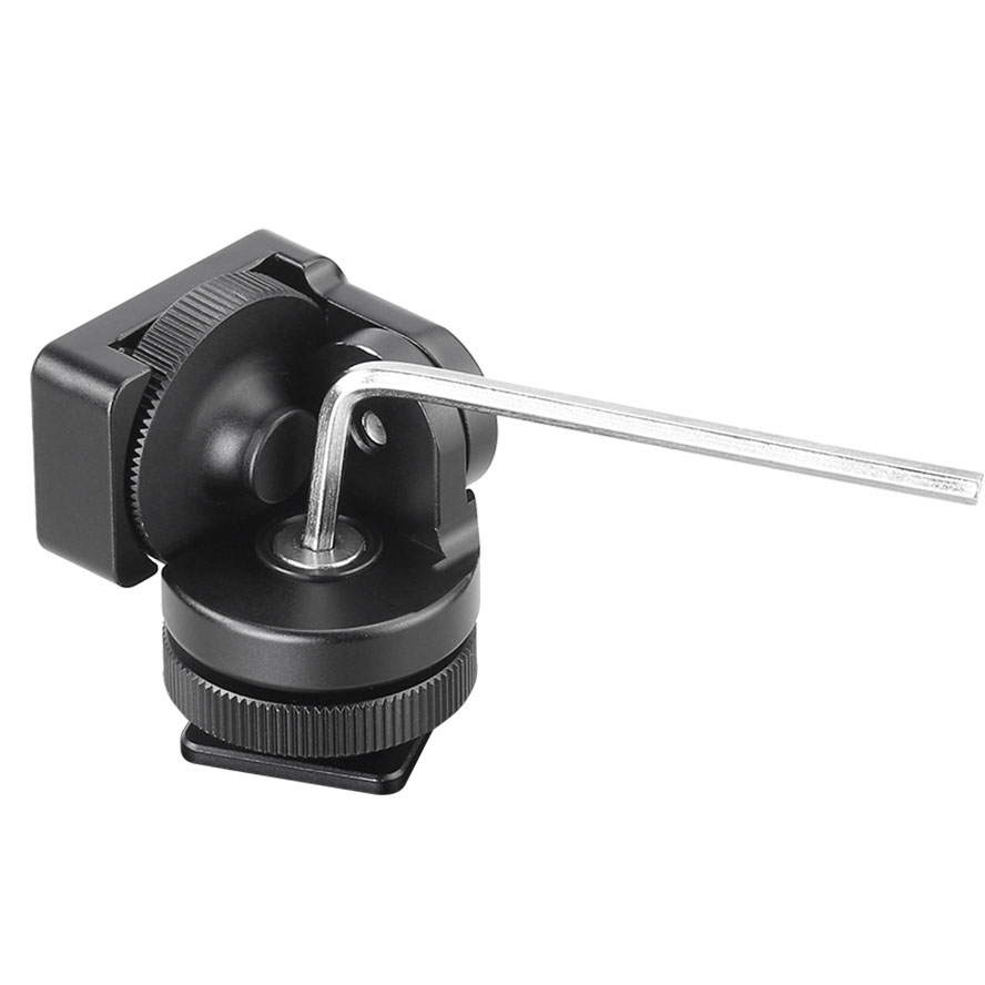 Leofoto FA-06 flash shoe adapter with swivel and tilt function
