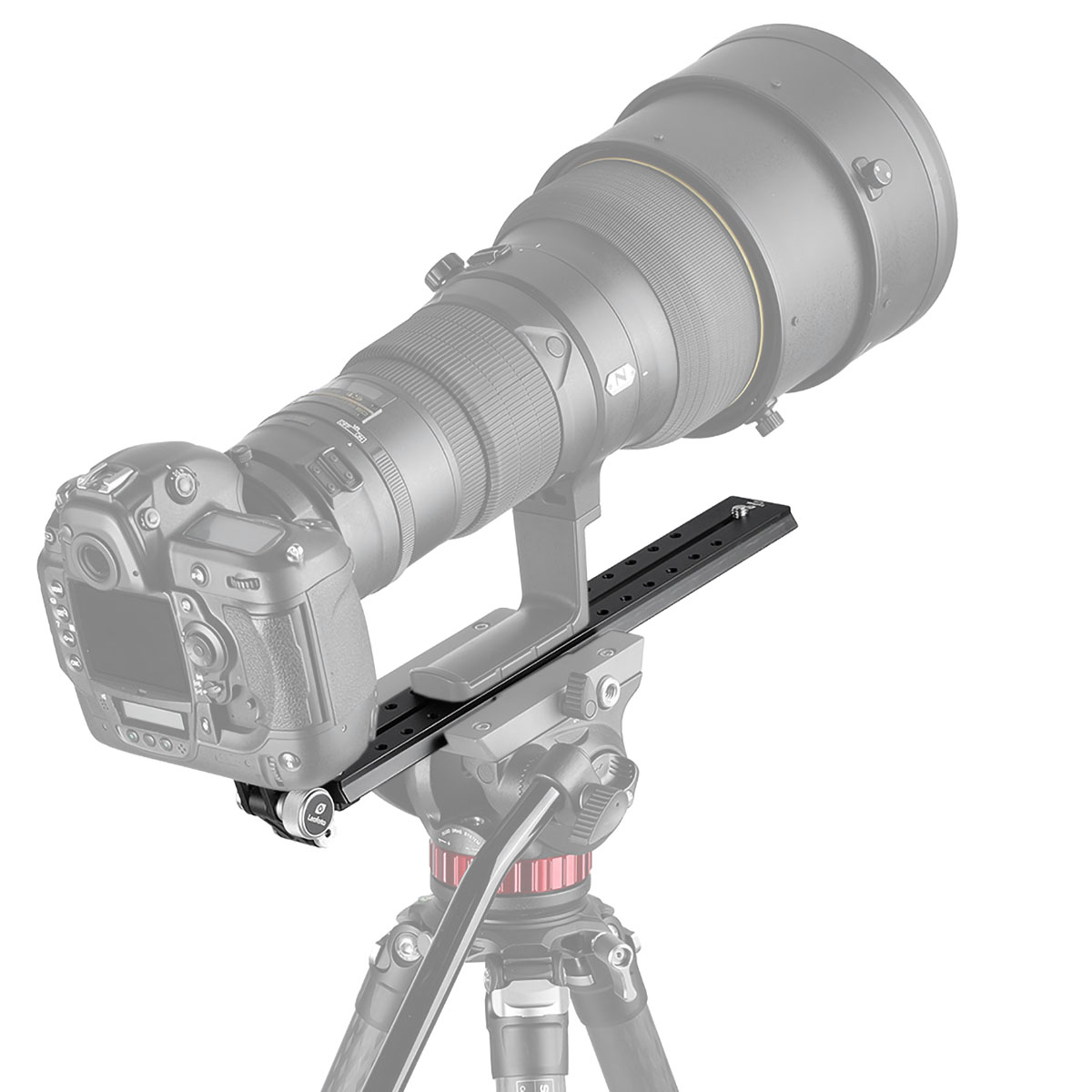 Leofoto VR-380 telephoto rail with Sachtler/Manfrotto dovetail profile