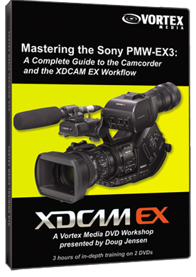 Vortex Media DVD Videoworkshop PMW-EX3 Sony PMW-EX3 - DVD für Kamera: Sony PMW-EX3
