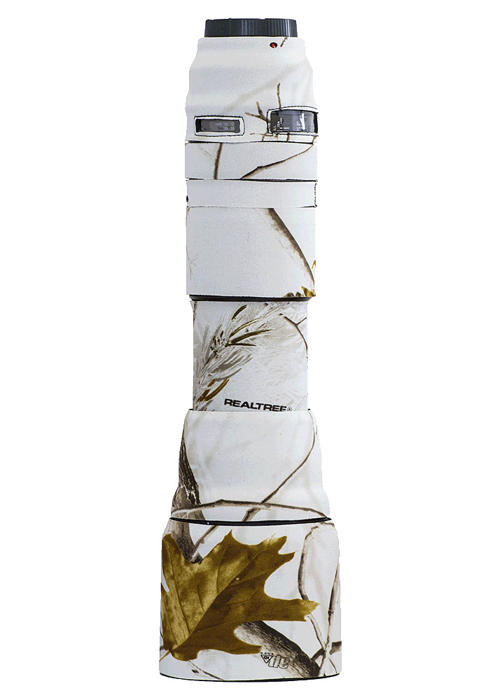 LensCoat Objektivschutz für Tamron SP 150-600mm f/5-6.3 Di VC - Farbe:  Realtree AP Snow LensCoat