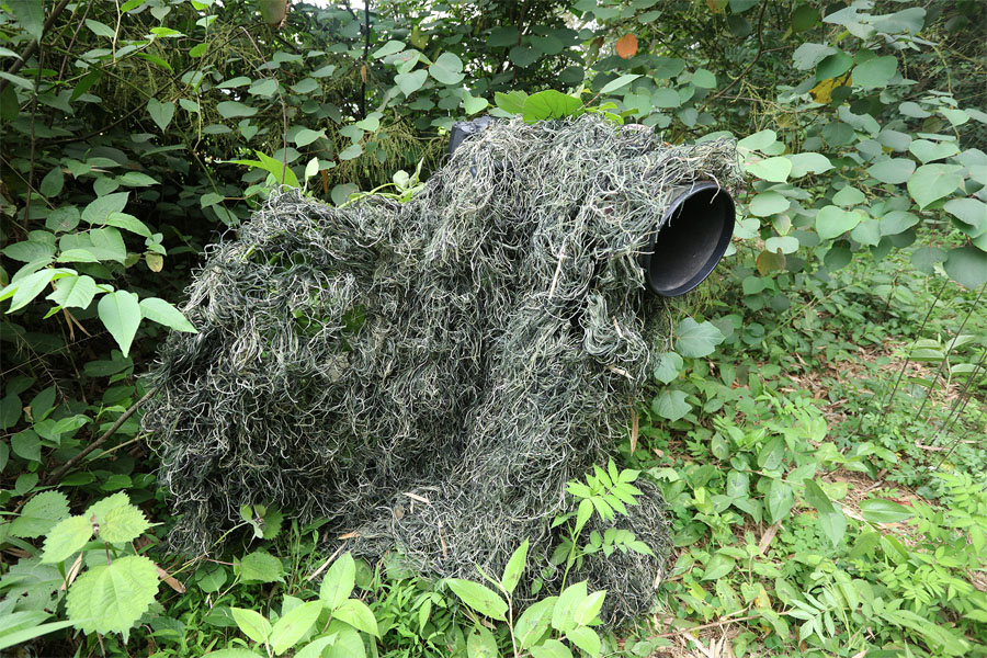 Tragopan Ghillie - Tarnung 2.5 x 1.5 m (Grün)