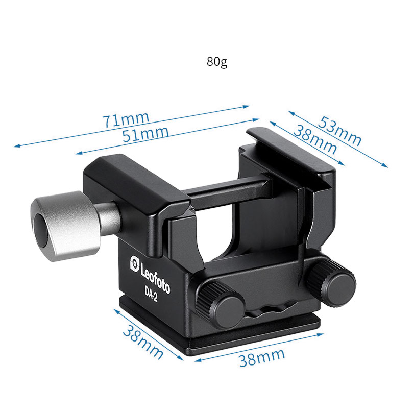 Leofoto DA-2 cable clamp for L-bracket