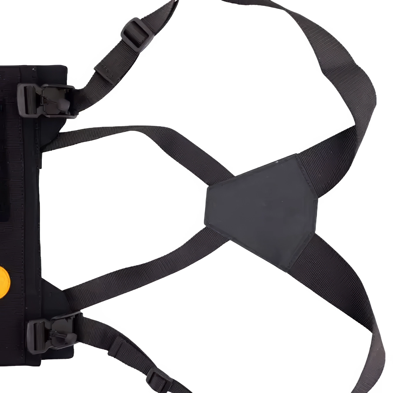 MR JAN GEAR Lens Carrier M Tragesystem für Teleobjektive schwarz (Molle & Magnetic)