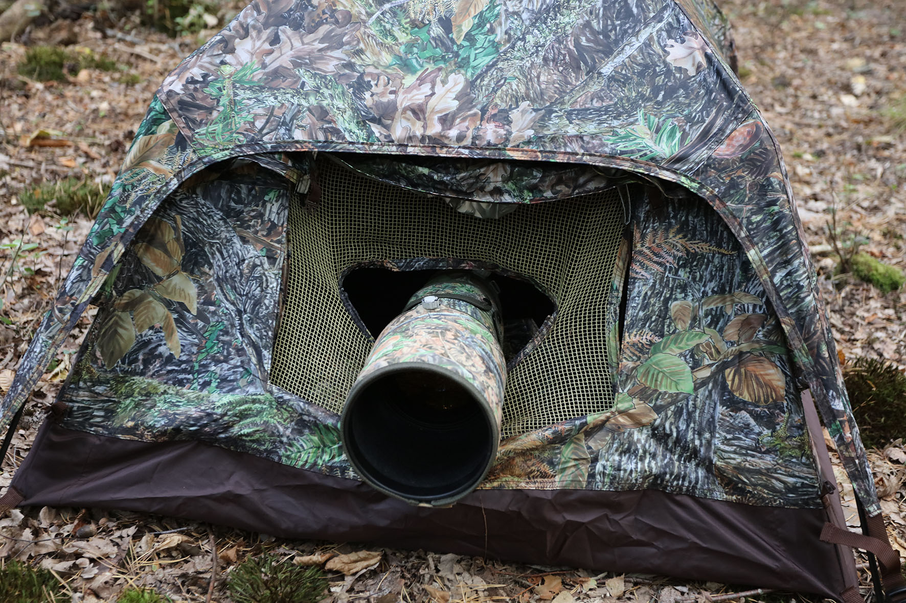 Tragopan HOKKI V3 Liegezelt für Bodennahe Fotografie