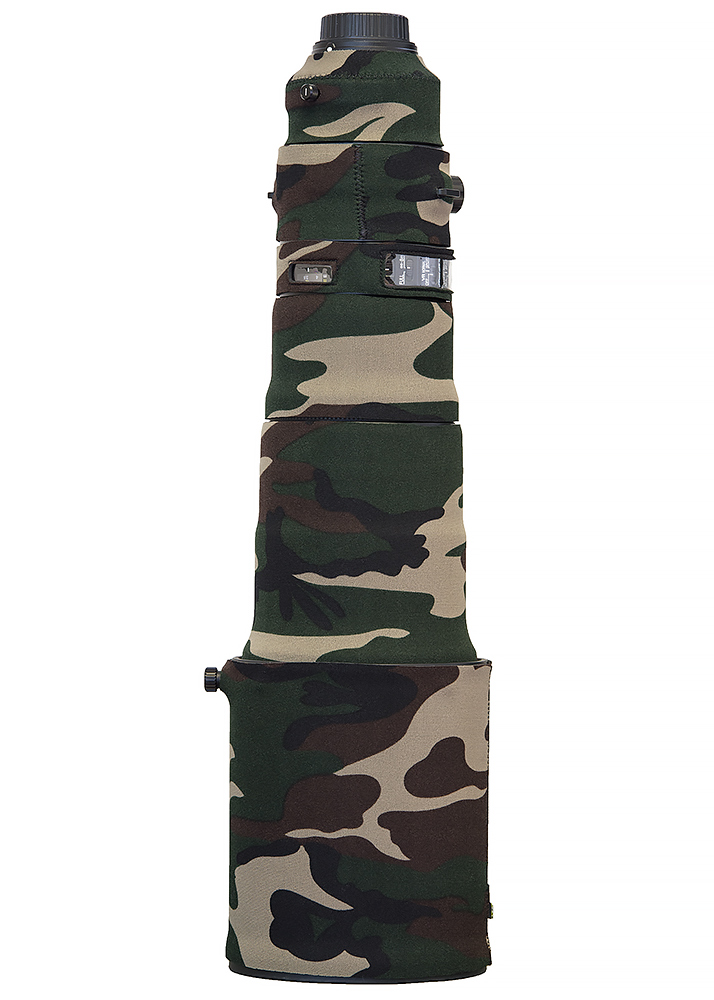 LensCoat Objektivschutz für Nikon 500mm f/4E FL ED VR - Farbe:  Forest Green Camo LensCoat