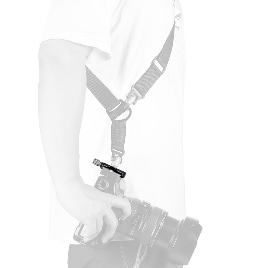 Leofoto DC-22Q Mini-Klemme mit QD-Aufnahme