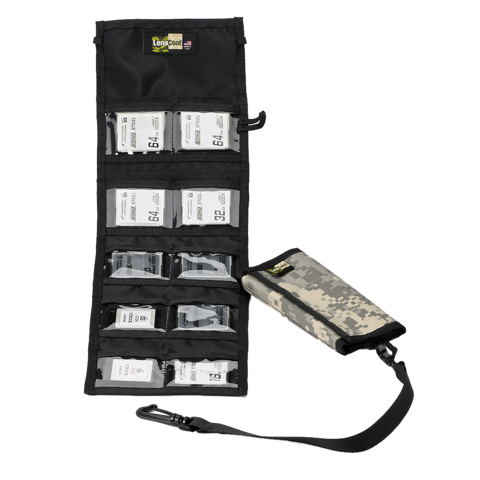 LensCoat MWCF10 memory card pouch - Digital Camo - LensCoat Color/Pattern:  Digital Camo LensCoat