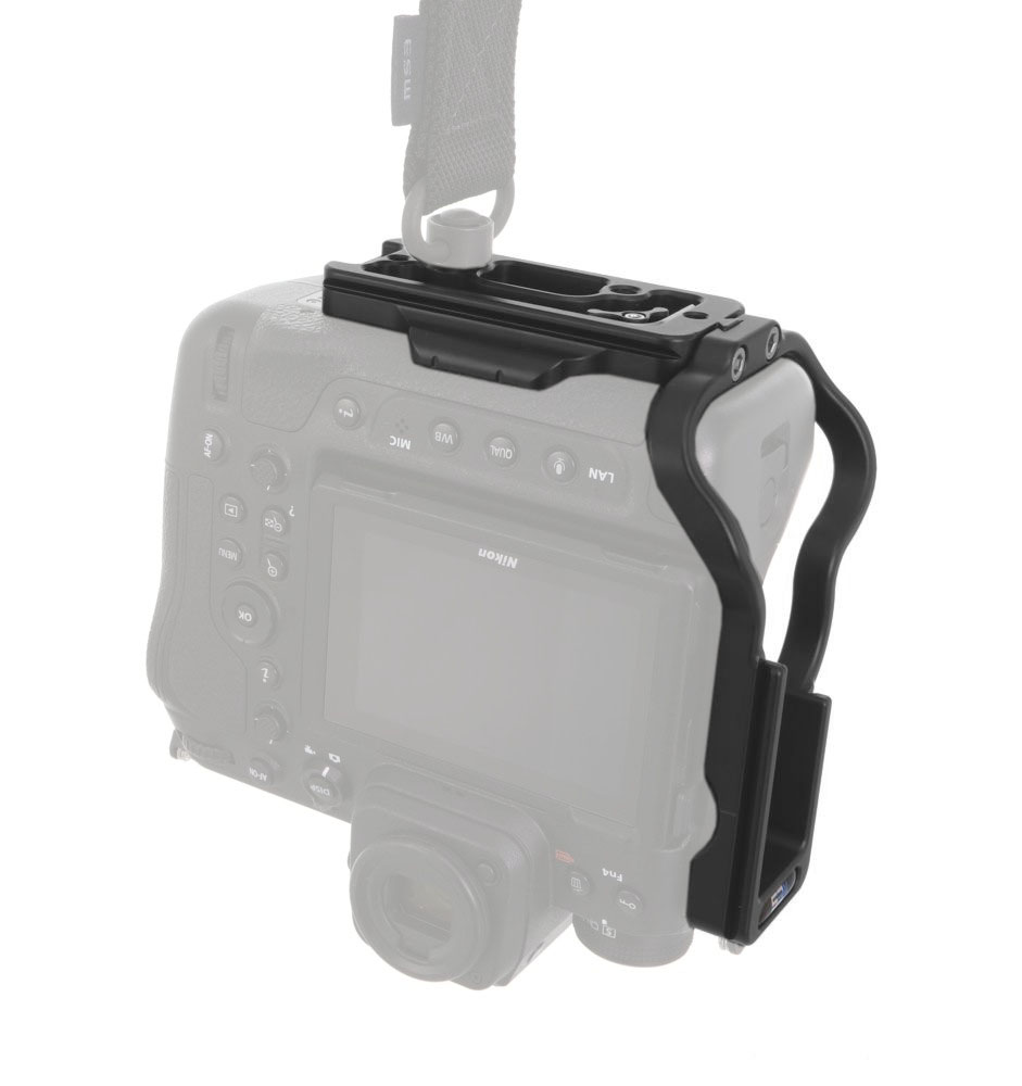 Kirk BL-Z9V2 L-bracket for Nikon Z9 with QD mount