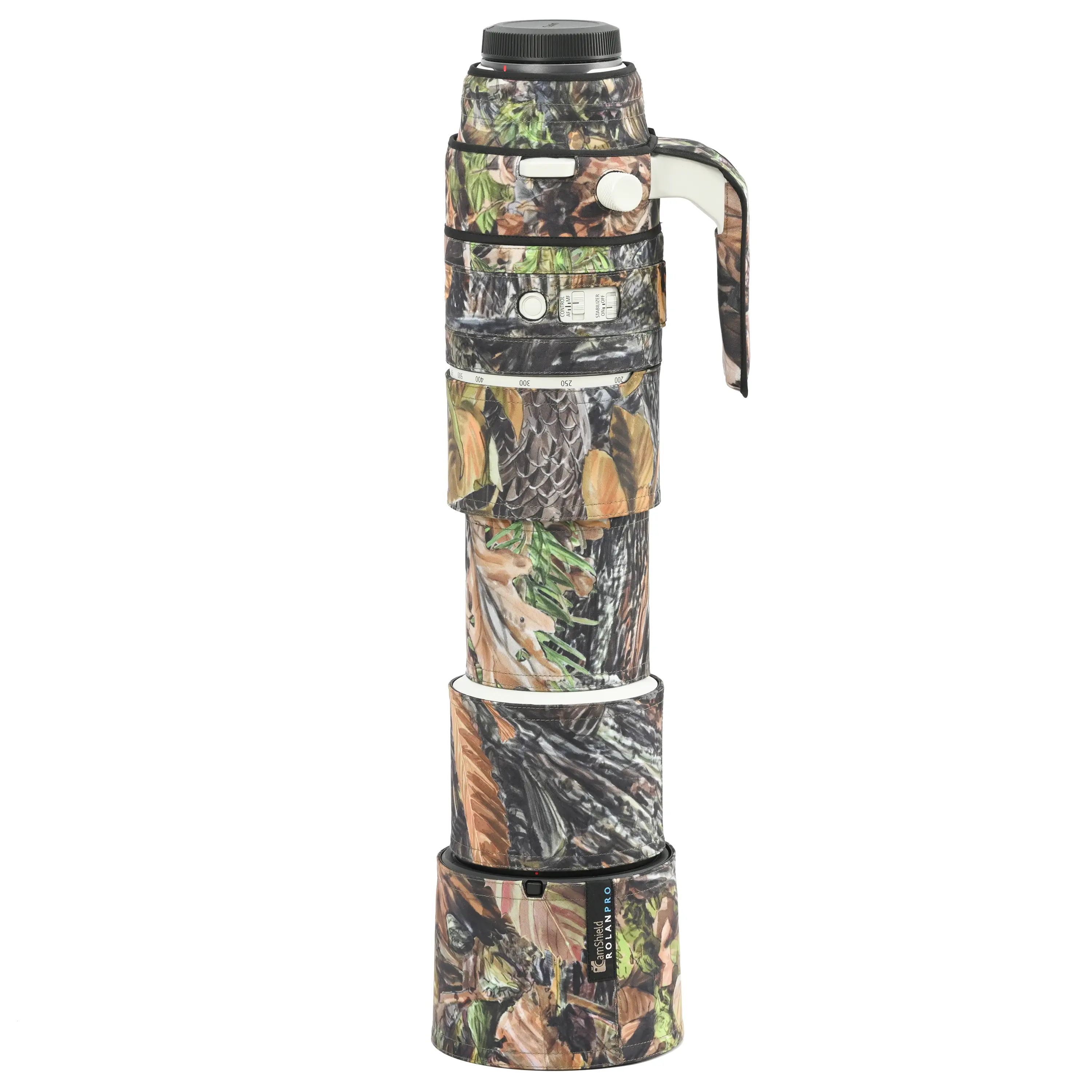 ROLANPRO protection d’objectif pour Canon RF 200-800mm f/6.3-9 L IS USM camouflage & Waterproof