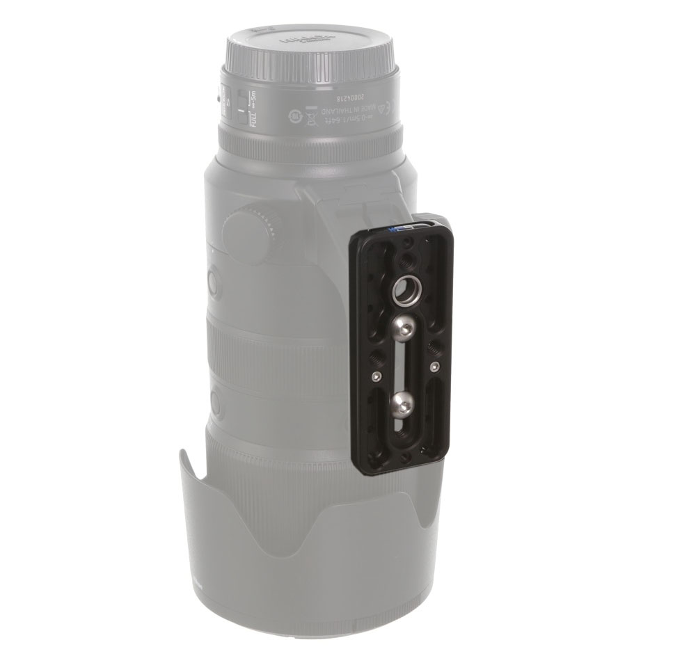 Piastra obiettivo universale Kirk KLP-360-2NL (91 mm) con attacco QD e 2 viti