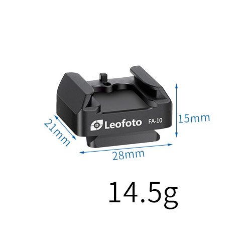 Leofoto FA-13 flash quick-release coupling + FA-10 plate