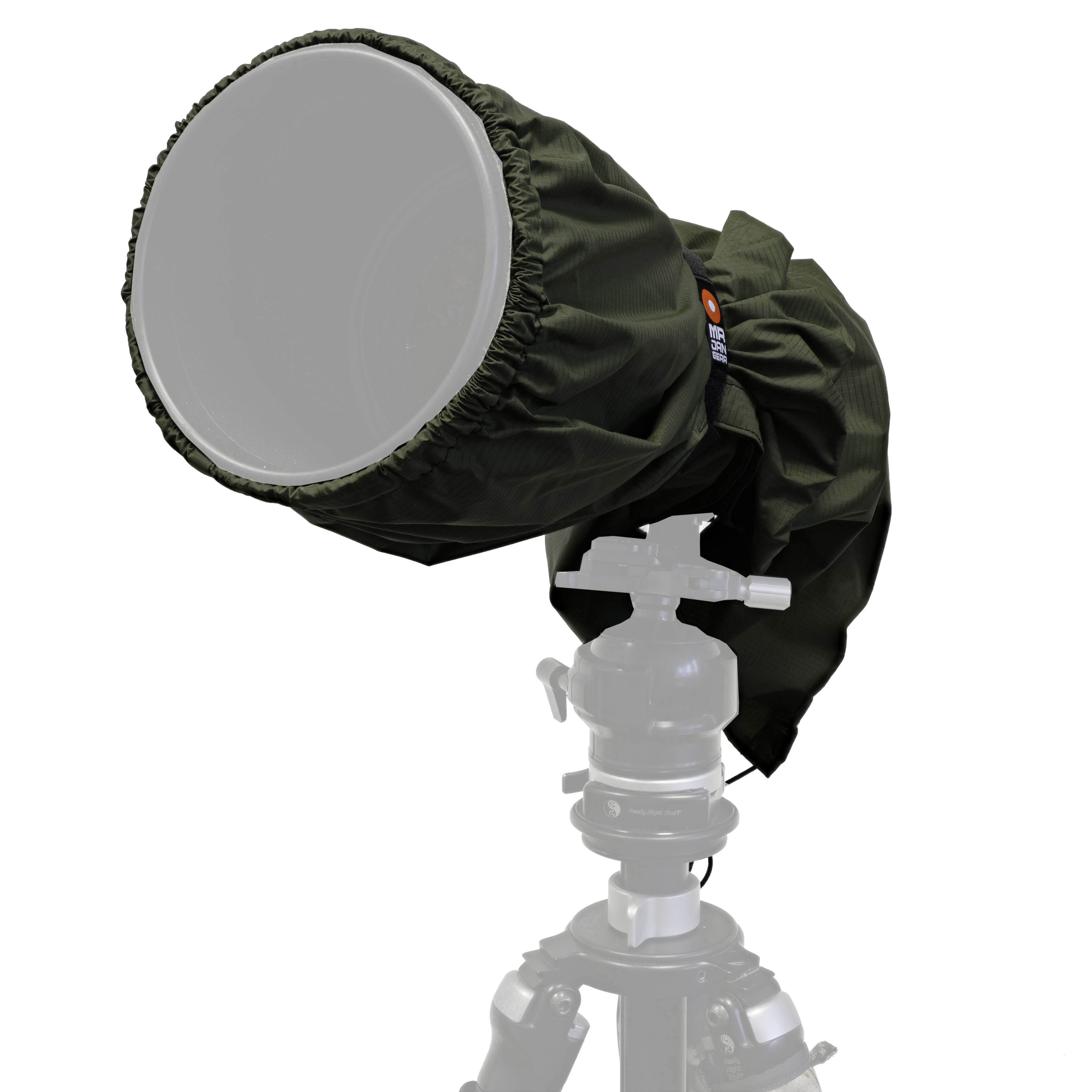 MR JAN GEAR shower cap rain cover for camera & lens khaki - ⌀ 18 cm, length 70 cm - LensCoat Color/Pattern: Khaki | Regenschutz Größe: L ⌀ 18 cm, length 70 cm