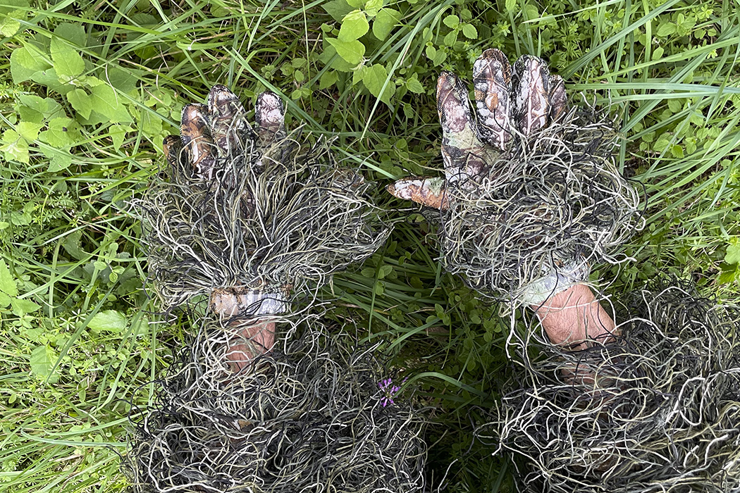 Guantes de camuflaje Tragopan Ghillie