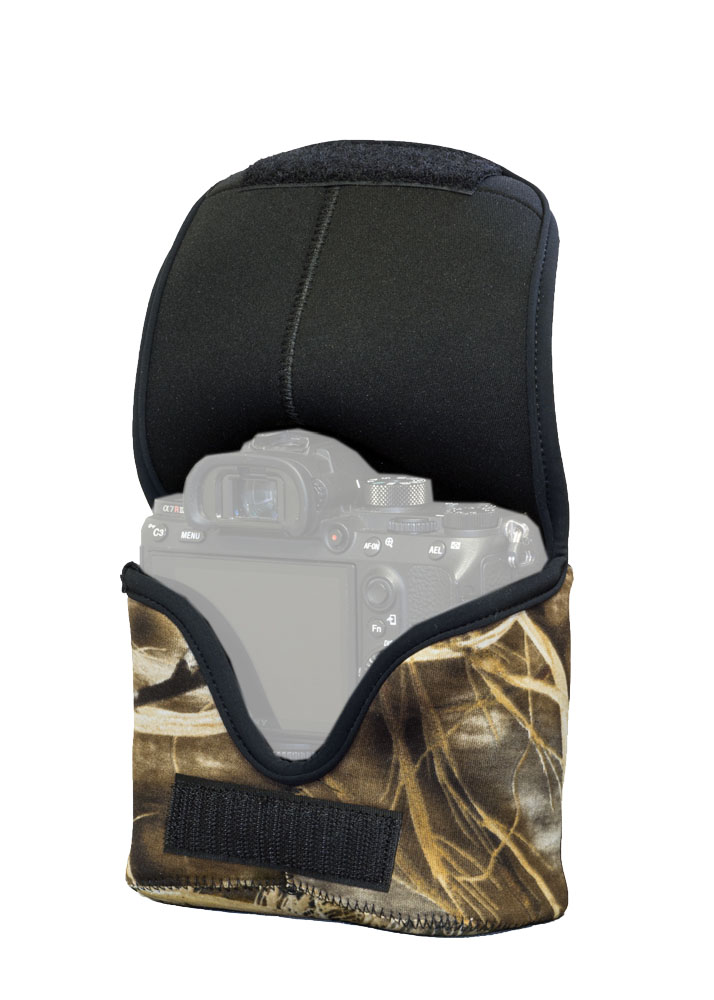 LensCoat Kameratasche BodyBag M (mit Batteriegriff) - Farbe:  Realtree Max4 LensCoat