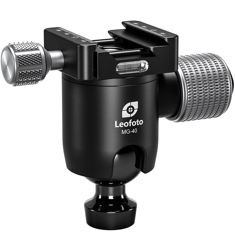 Leofoto MG-40 Kugelkopf MG-40 mit Aufnahme für Arca-Style -& Picatinny-Profil