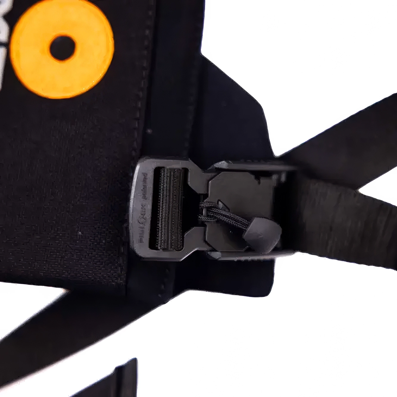 MR JAN GEAR Lens Carrier M Tragesystem für Teleobjektive schwarz (Molle & Magnetic)