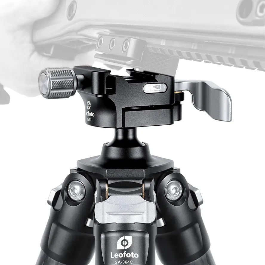 Leofoto SA-364C Karbon Dreibeinstativ mit MA-30 Halterung