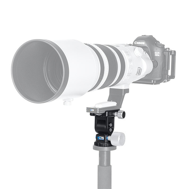 Kirk MPA-2 testa inclinabile per carichi pesanti a 1 via con attacco rotante integrato