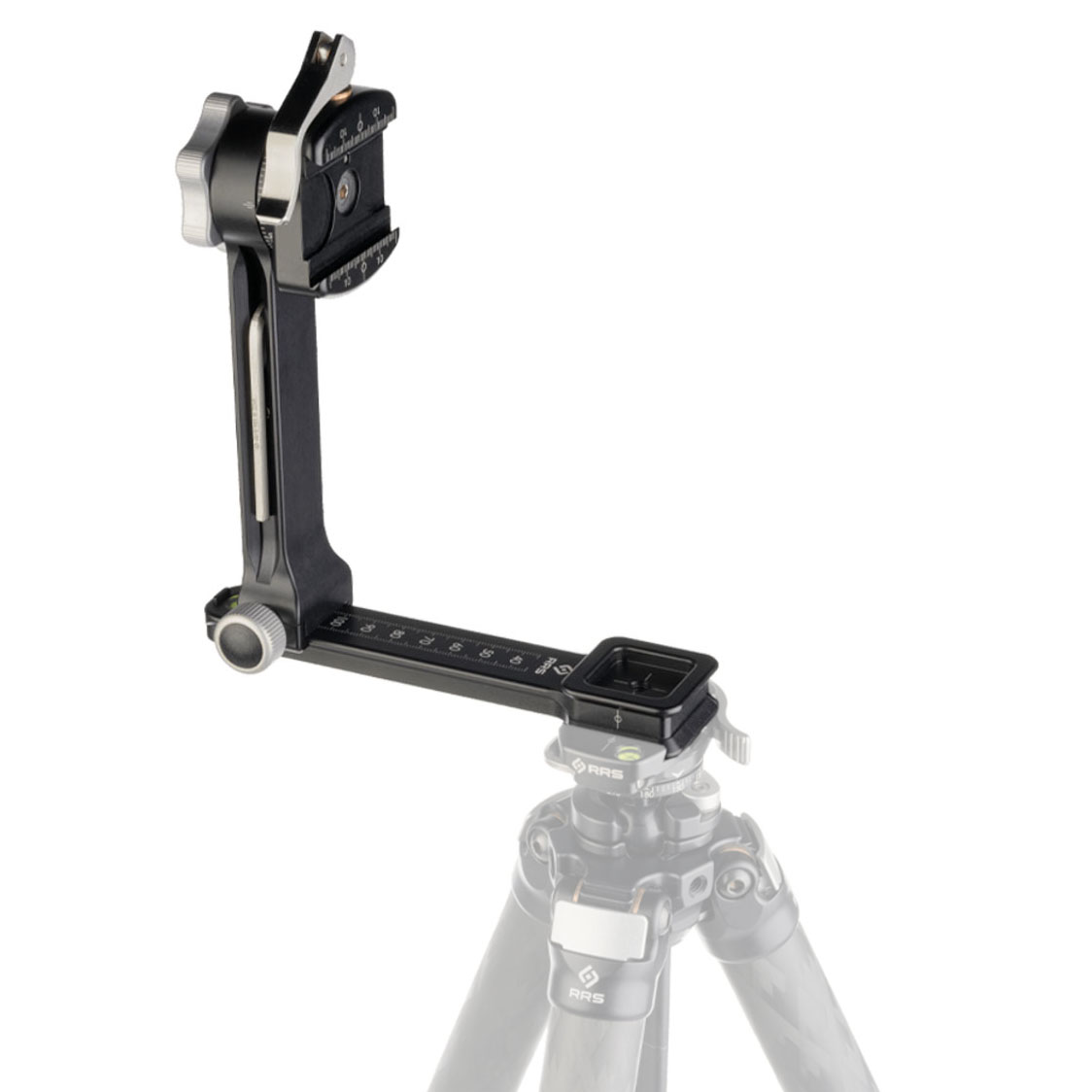 Really Right Stuff: PG-01 LR: Soporte inclinable telefoto compacto con abrazadera de palanca B2-40 LR / base Ascend