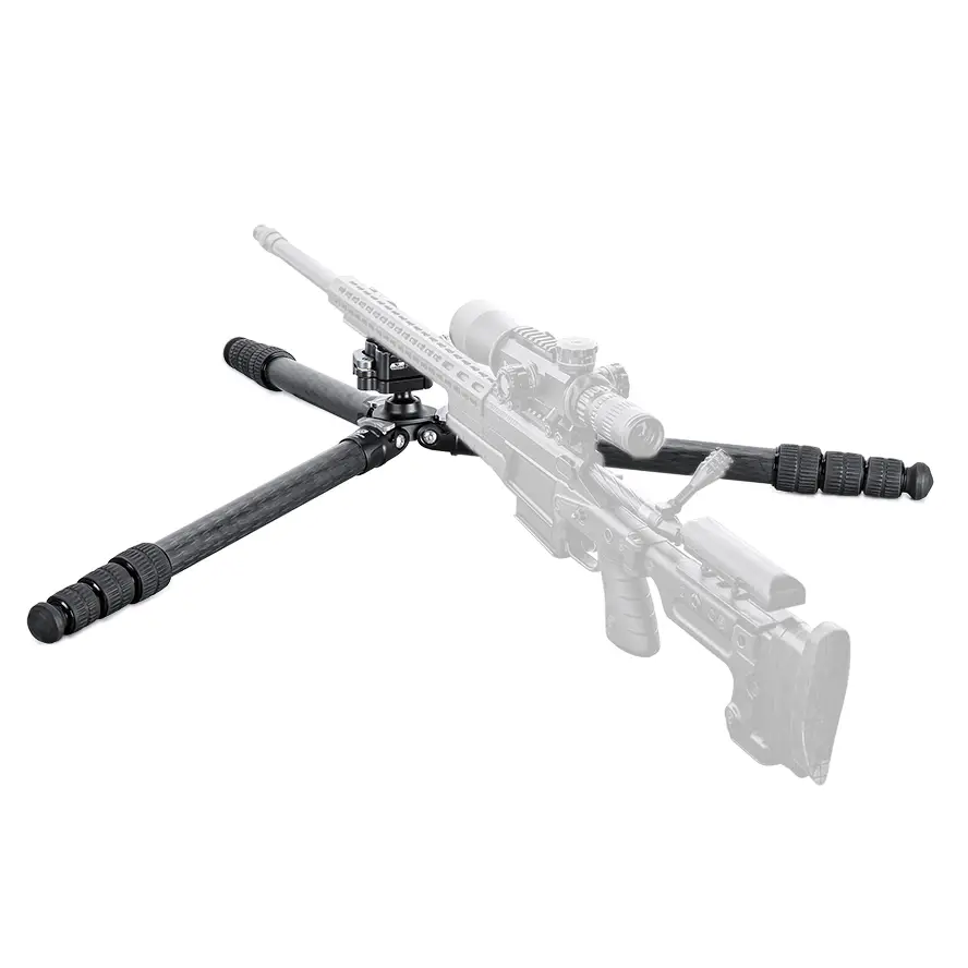 Leofoto SA-324CL trípode de carbono de tres patas con soporte MA-30