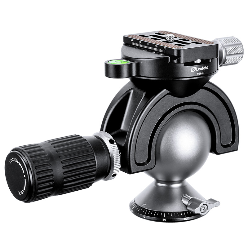 Leofoto MH-50 testa a sfera con base panoramica