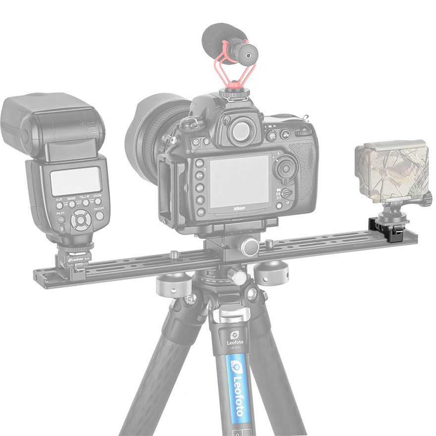 Leofoto FA-16 adapter + FA-10 V quick release plate