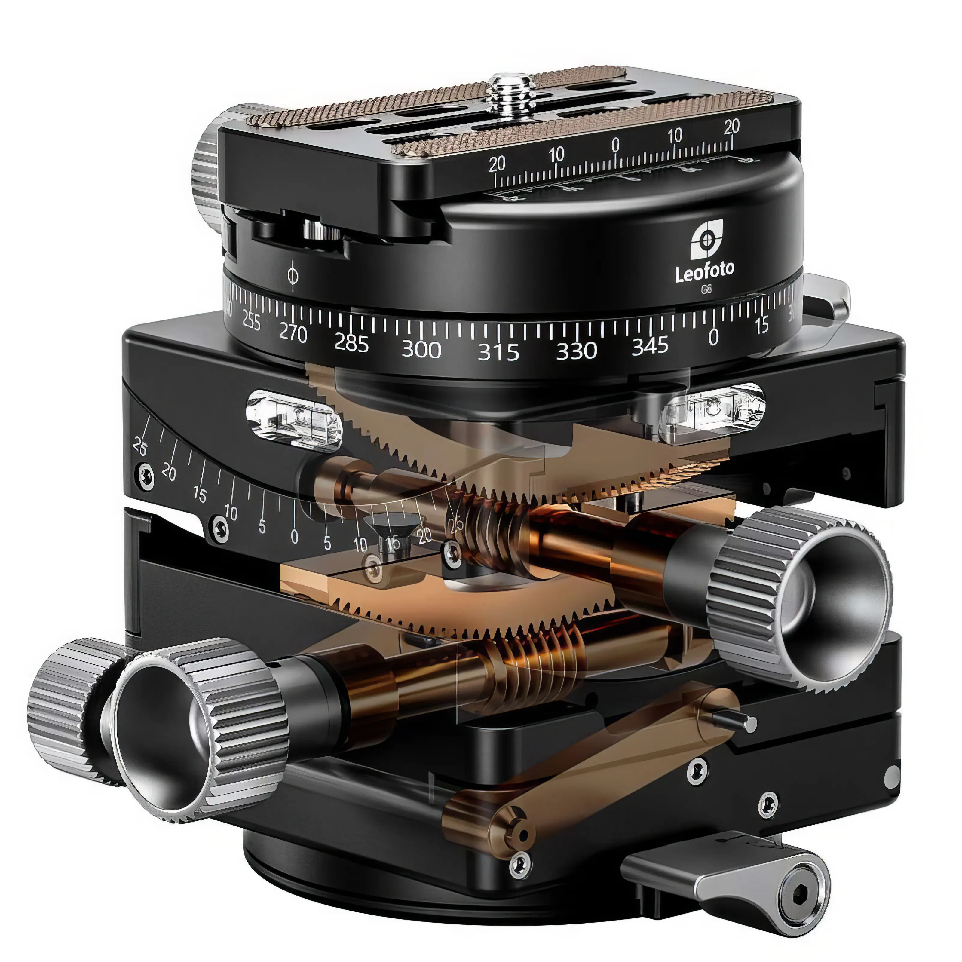 Leofoto G6 Getriebeneiger