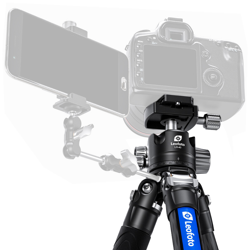 Trípode de carbono Leofoto Rapid Ranger LSR-324C con FlipLock incl. rótula esférica LH-40