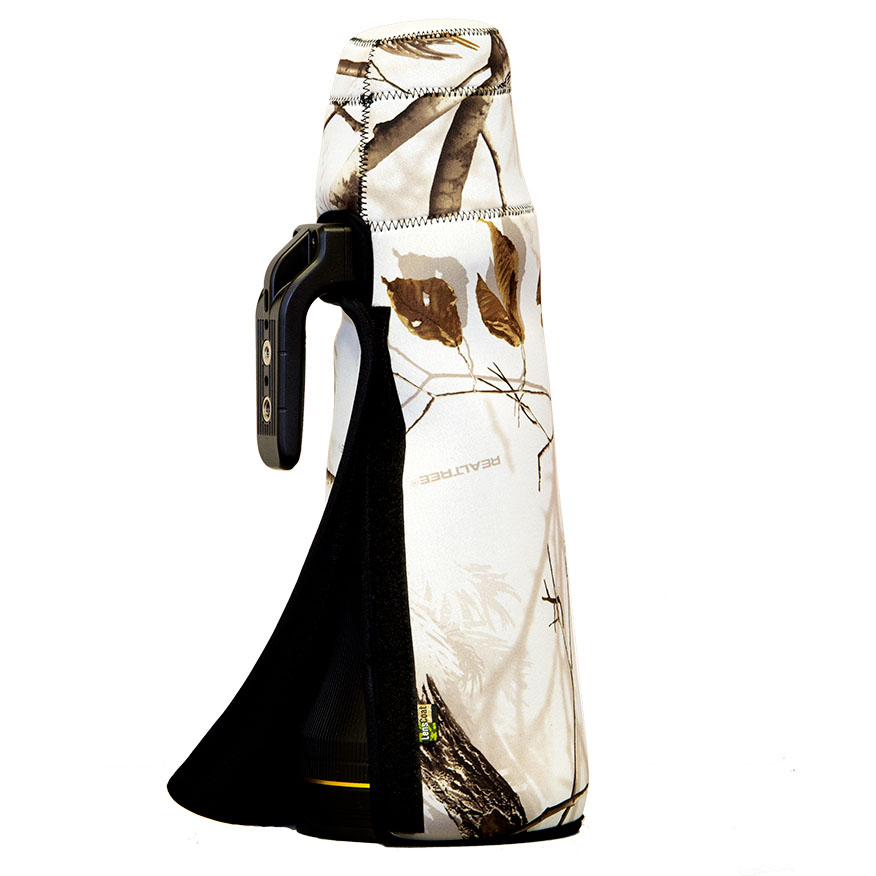 LensCoat TravelCoat für Nikon Z 800mm f/6.3 VR S ohne Sonnenblende Realtree AP Snow - Farbe:  Realtree AP Snow LensCoat