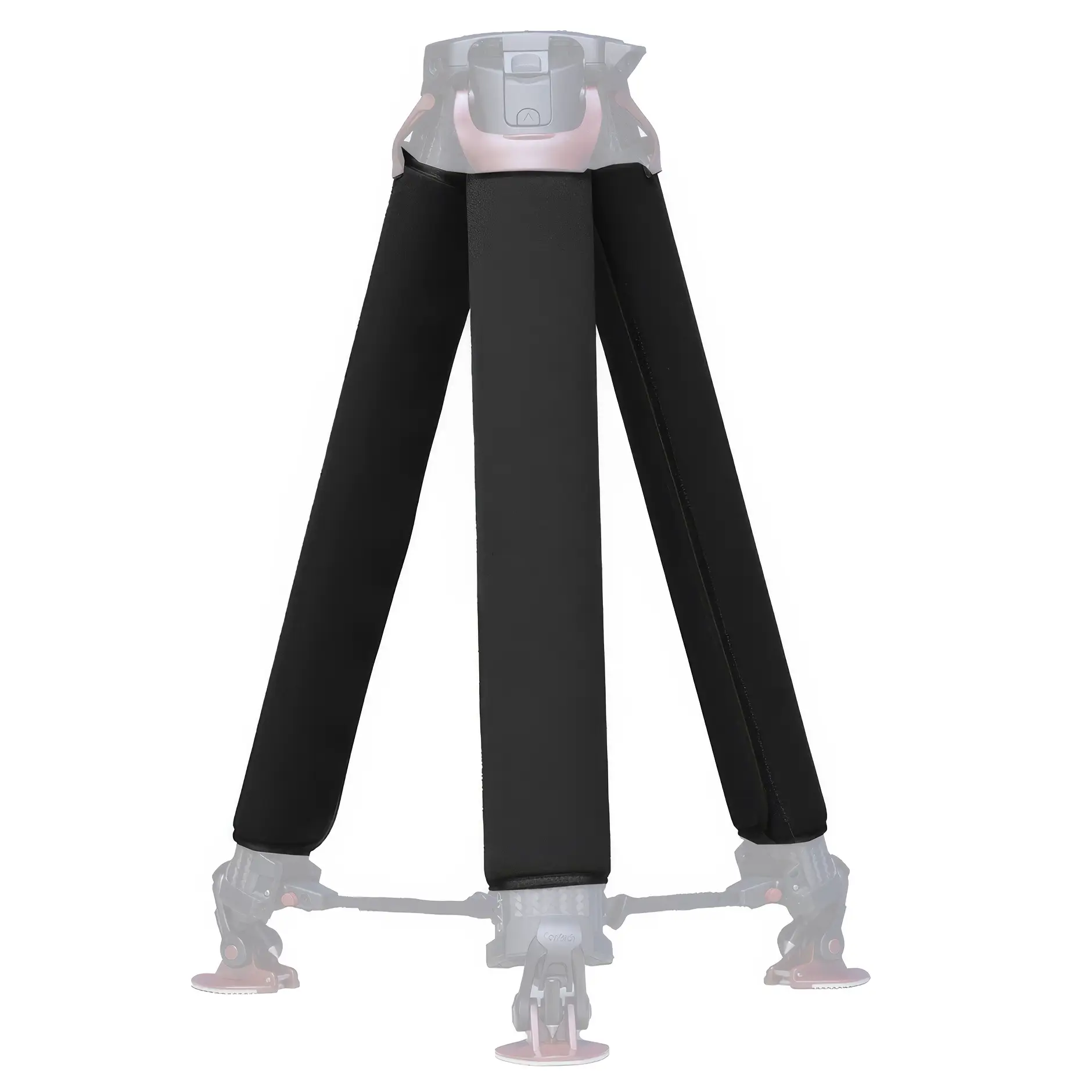 Fundas LegCoat™ FT75  Almohadillas de neopreno para patas de trípode  Juego de 3 - Negro - Color / Patrón: negro