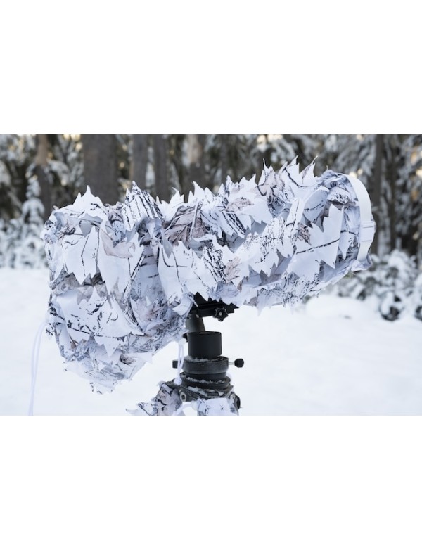 Tragopan 3D Snow SM Sleeve- Tarnung für kleine & mittlere Objektive