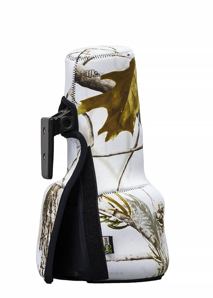 LensCoat TravelCoat für Nikon 500mm f/5.6E PF ED VR mit Sonnenblende Realtree AP Snow - Farbe:  Realtree AP Snow LensCoat