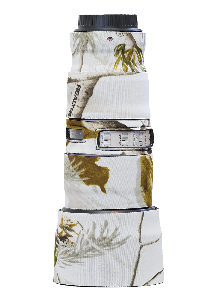 LensCoat Objektivschutz für Canon EF 70-200mm f/4 L IS II USM - Farbe:  Realtree AP Snow LensCoat