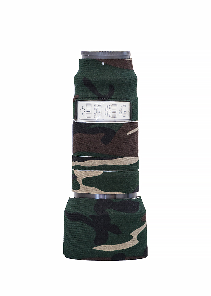 LensCoat Objektivschutz für Sony FE 70-200mm f/4 G OSS - Farbe:  Forest Green Camo LensCoat