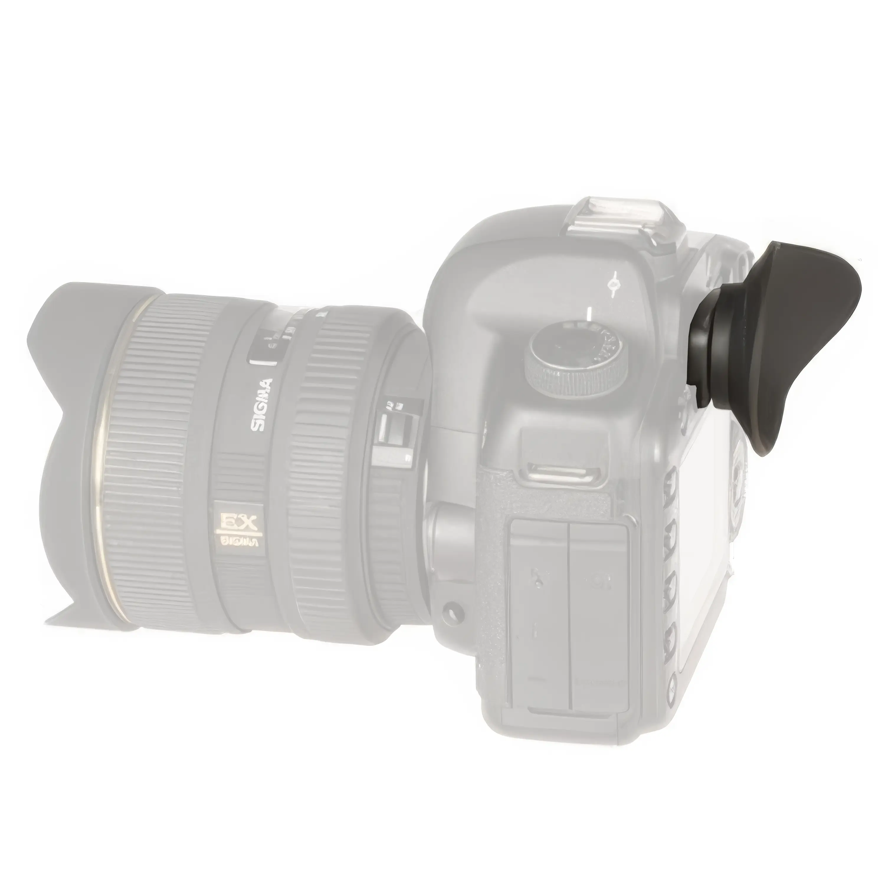 Hoodman Augenmuschel für Canon Kameras mit 18 mm Okular (lang) Standardausführung - HoodEye Augenmuschel: Standardausführung