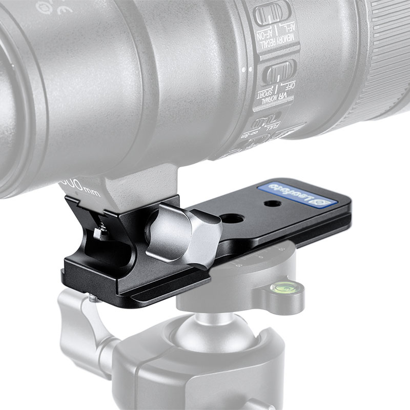 Leofoto NF-01N Ersatzfuß mit QD-Aufnahme für Nikon 70-200mm f2,8E FL & 500 mm f/5.6E PF