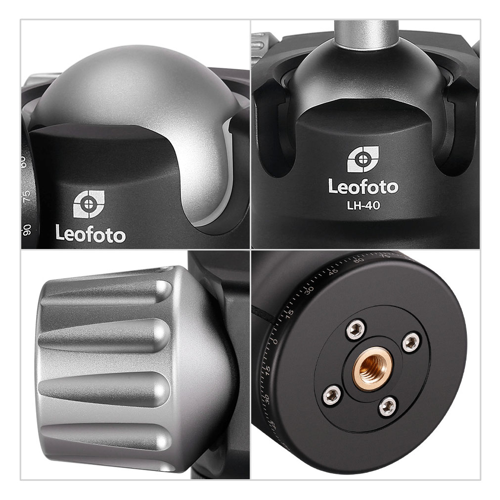 Leofoto Ranger LS-325C Carbon-Stativ mit Kugelkopf LH-40