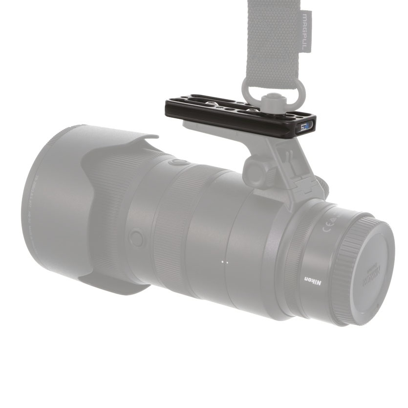 Piastra obiettivo universale Kirk KLP-360-2NL (91 mm) con attacco QD e 2 viti