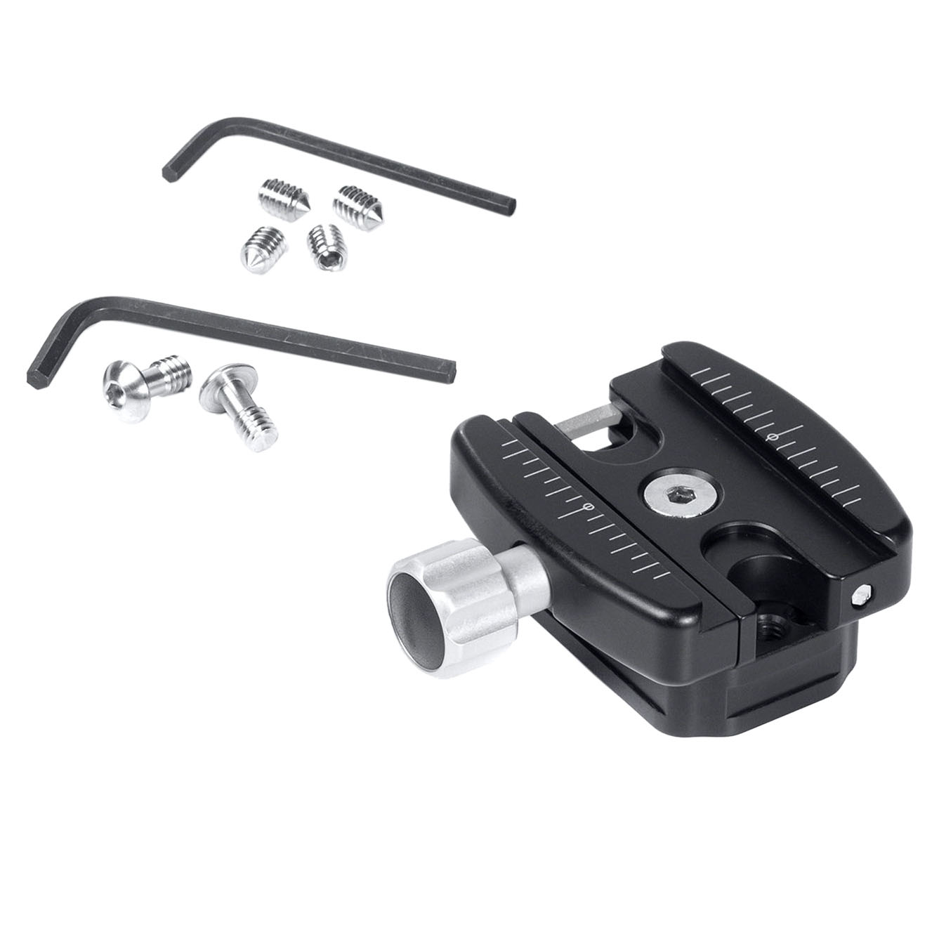 Kirk QR-AB1QR Universal-Adapter-Aufsatz mit  38mm-Schnellwechselklemme