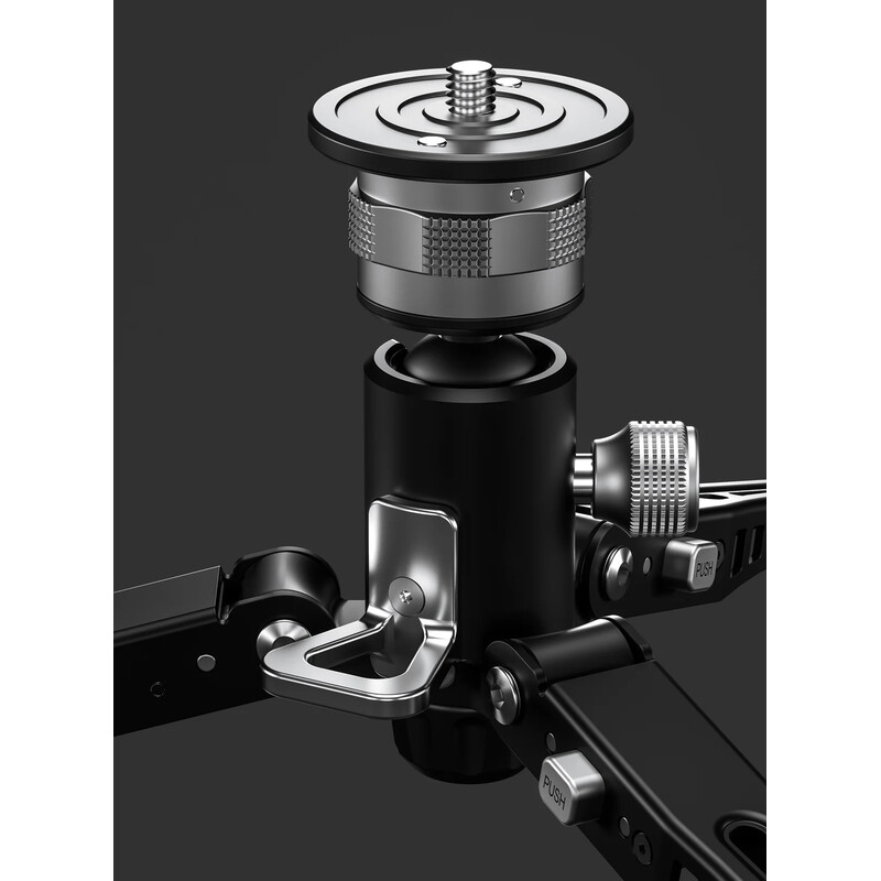 Leofoto MF-324CL Karbon-Einbein-Stativ + Schwenkfuß VD-04+ BV-10 (Videoneiger)