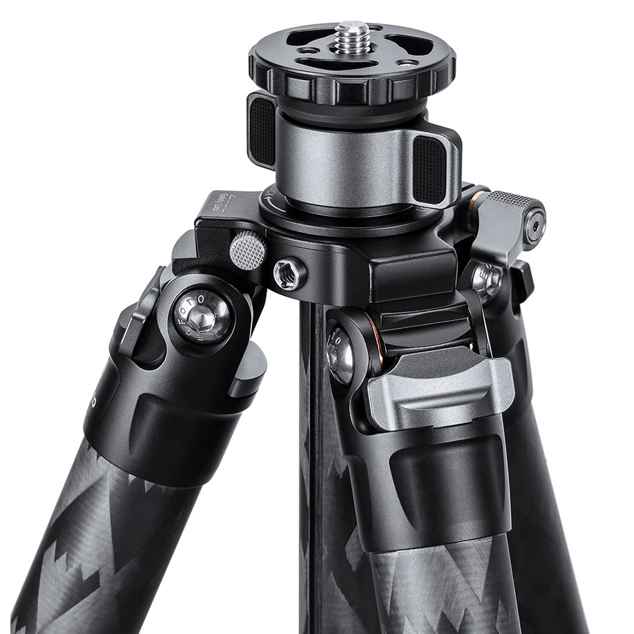 Trípode de carbono Leofoto LQ-365C + rótula de bola LH-47 - Serie Mr. Q