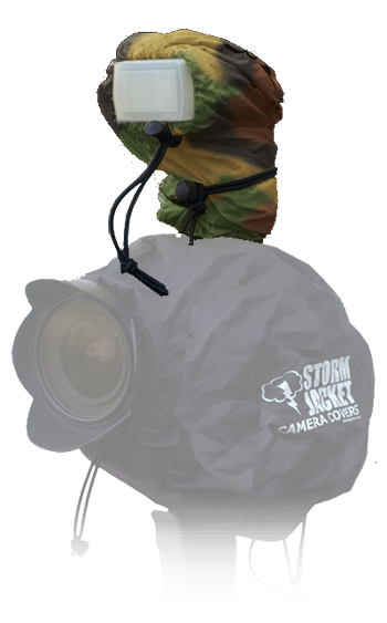 StormJacket Blitz- & Objektivhülle Größe S Khaki Camo - Stormjacket Farbe: Khaki Camo