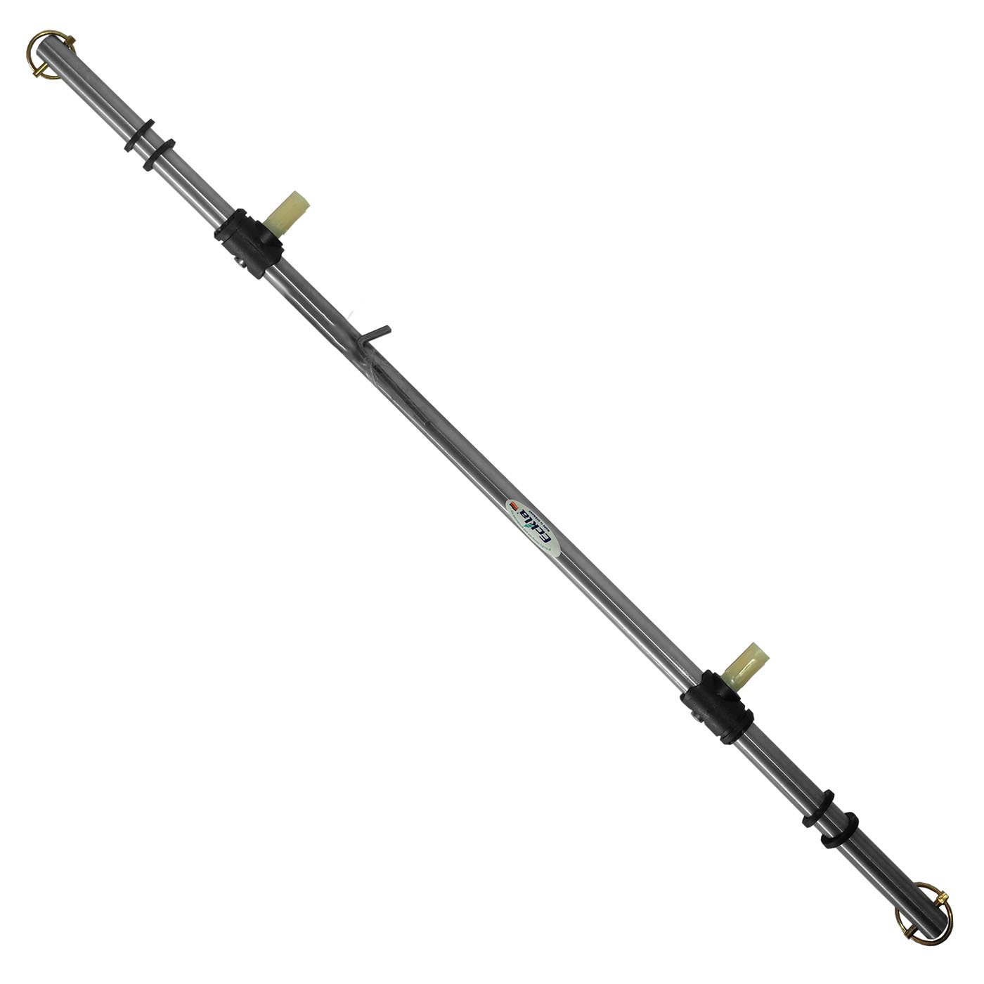 Eckla Edelstahlachse Double für BEACH-ROLLY & MULTI-ROLLY für Zwillingsbereifung