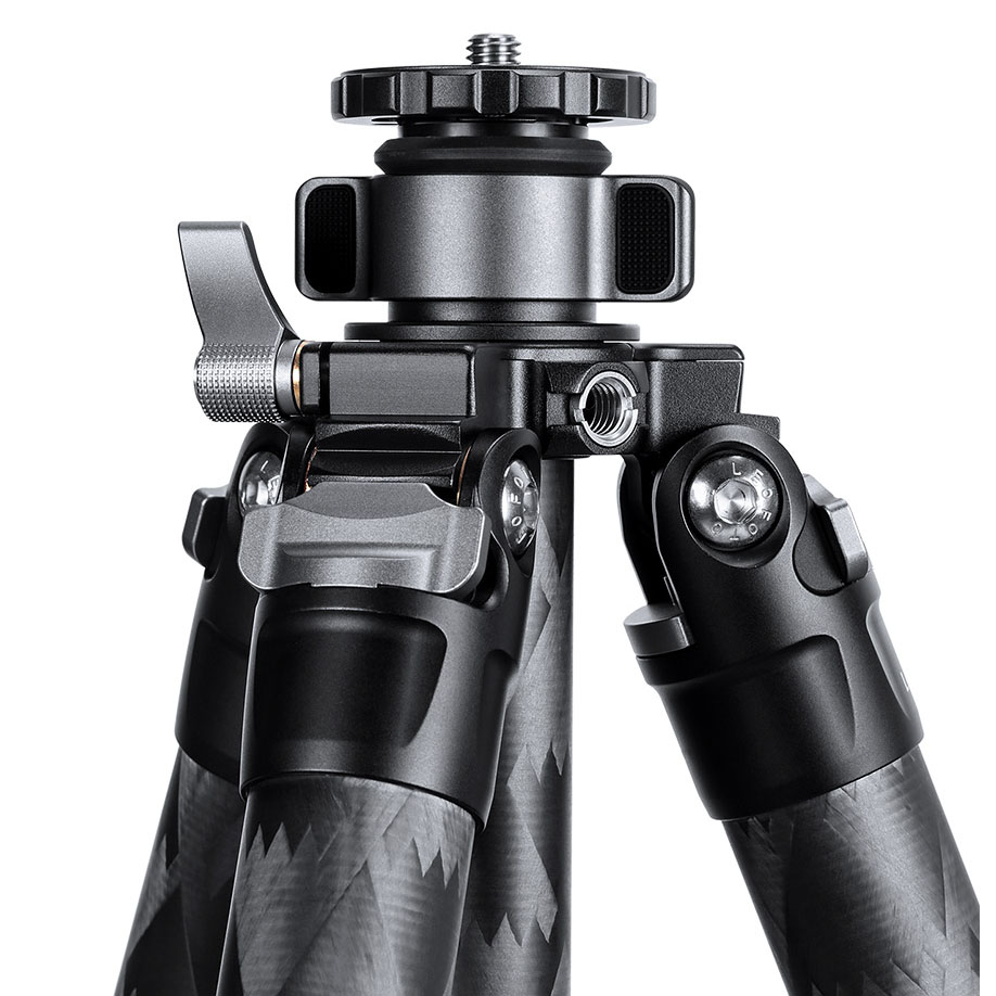 Trípode de carbono Leofoto LQ-365C + rótula de bola LH-47 - Serie Mr. Q