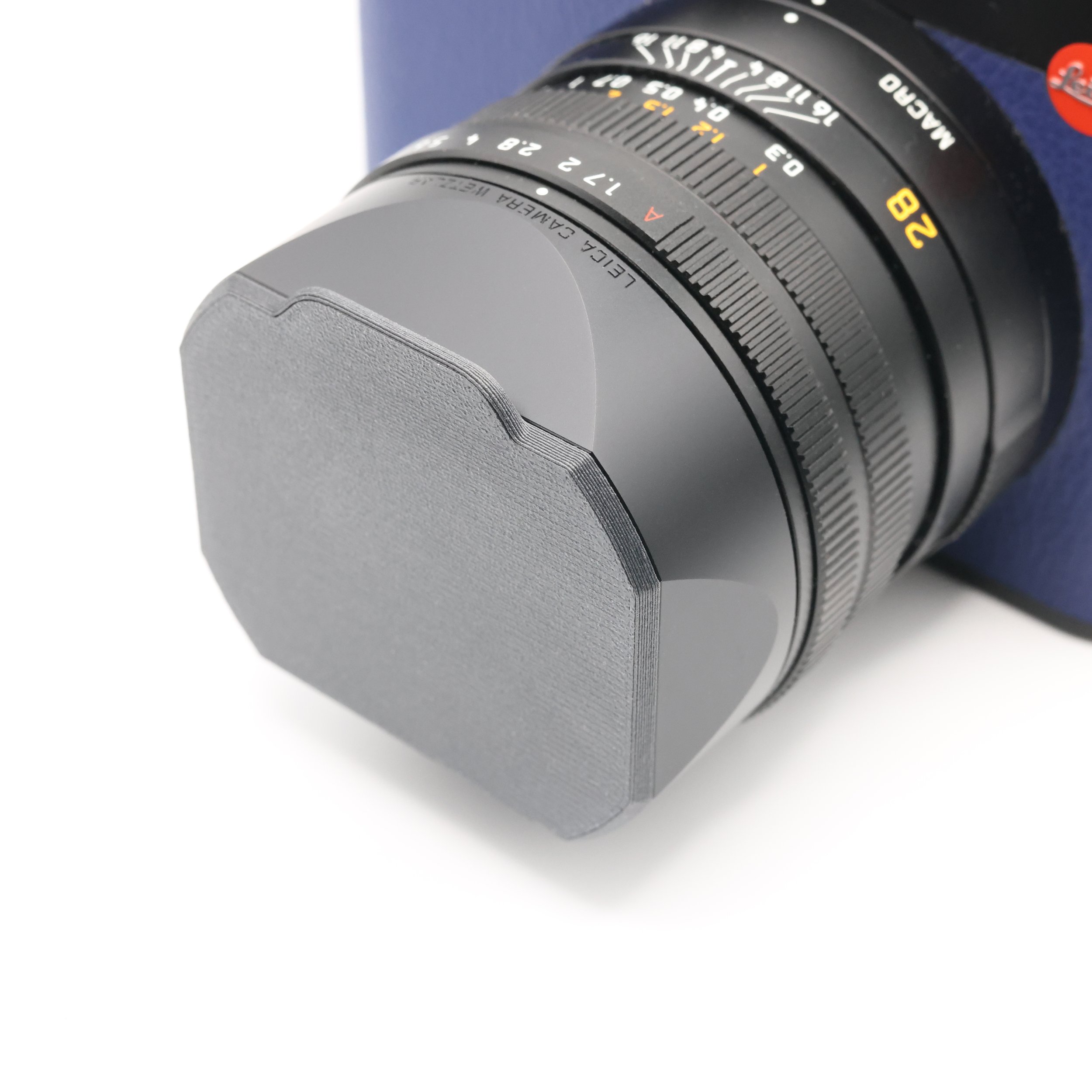 BigLensCaps Objektivdeckel für Leica Q3 OEM Square Hood - BigLensCap Leica Cap: Leica Q3