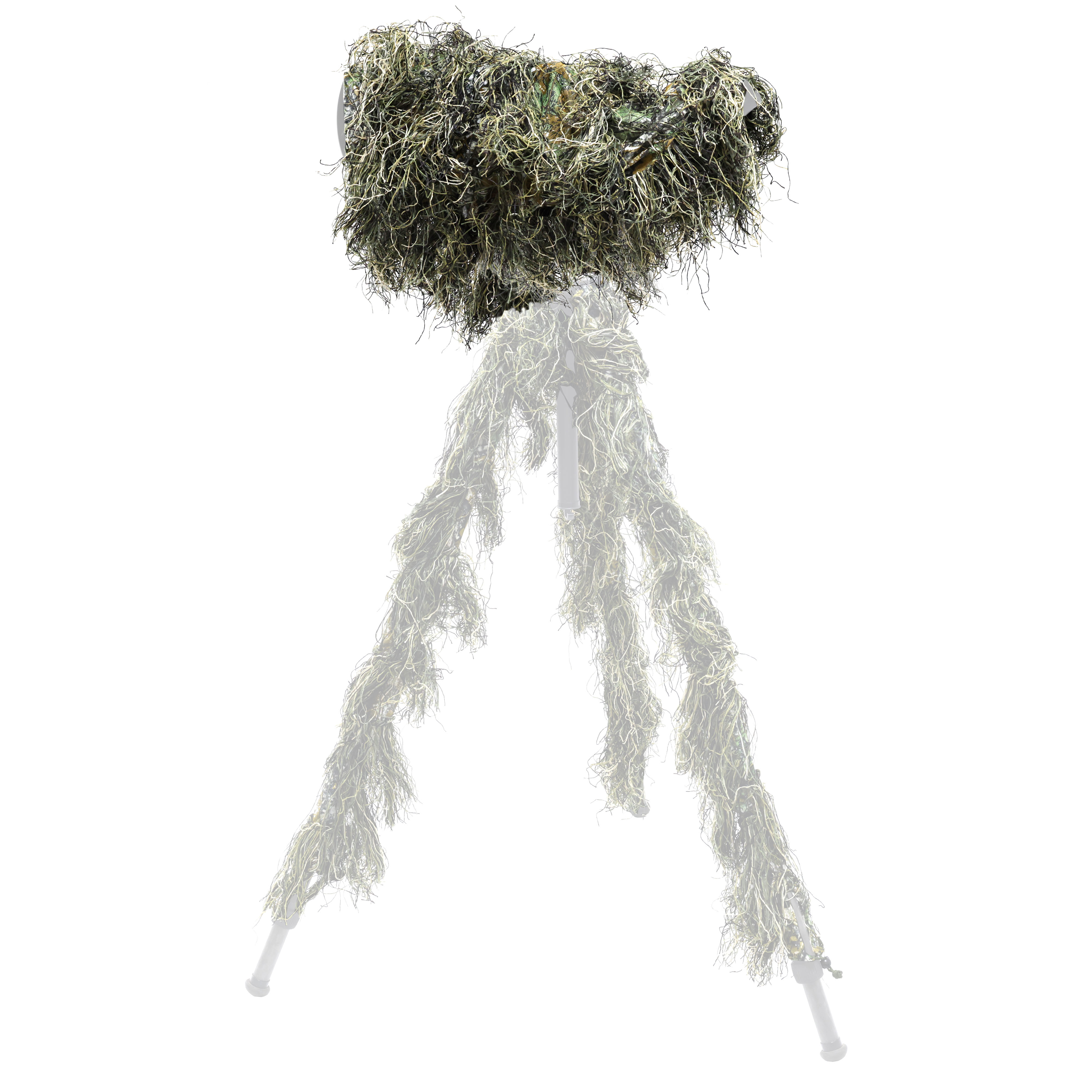 Tragopan Ghillie Khaki XL-Sleeve - Tarnung für Kamera-Tele-Objektiv-Kombination